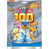 JIRI MODELS 100 samolepek s omalovánkovými listy Tlapková patrola