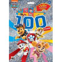 JIRI MODELS a.s. 100 samolepek s omalovánkovými listy Tlapková patrola