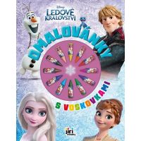 JIRI MODELS a.s. Omalovánky s voskovkami Ledové království