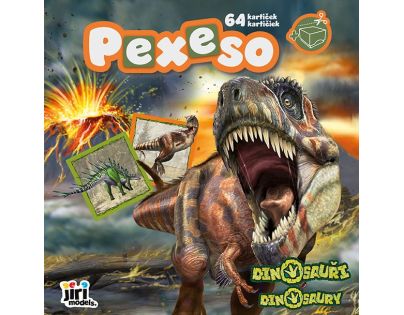 JIRI MODELS a.s. Pexeso v sešitu Dinosauři