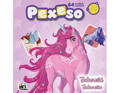 JIRI MODELS a.s. Pexeso v sešitu Jednorožci
