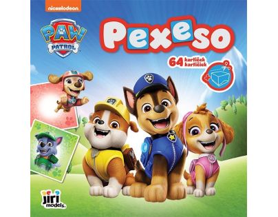 JIRI MODELS a.s. Pexeso v sešitu Tlapková patrola