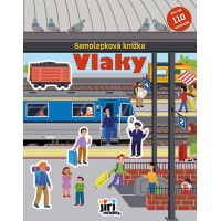 JIRI MODELS a.s. Samolepková knížka Vlaky