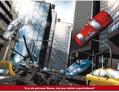 Jiri Models Bav se a nalepuj zas a znovu! Marvel