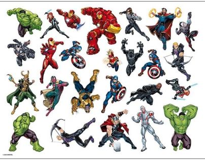 Jiri Models Bav se a nalepuj zas a znovu! Marvel