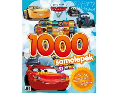 Jiri Models Cars 1000 samolepek a aktivitami Auta 3