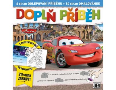 Jiří Models Cars Omalovánky Doplň příběh Auta