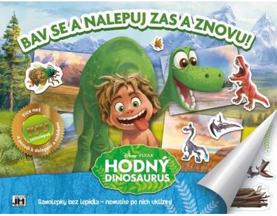 Jiri Models Disney Hodný Dinosaurus Samolepkové album Dino