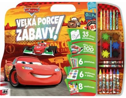 Jiri Models Disney Mega omalovánkový set Auta
