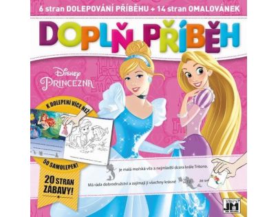 Jiří Models Disney Princess Omalovánky Doplň příběh Princezny
