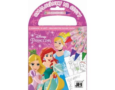 Jiri Models Disney Princess Omalovánky na cesty Princezny