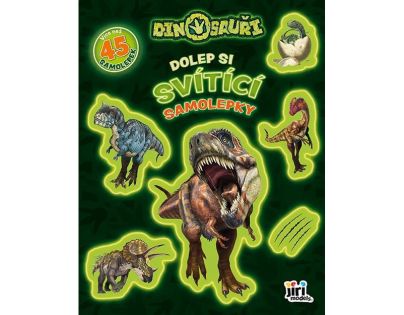 Jiří Models Dolep si svítící samolepky Dinosauři