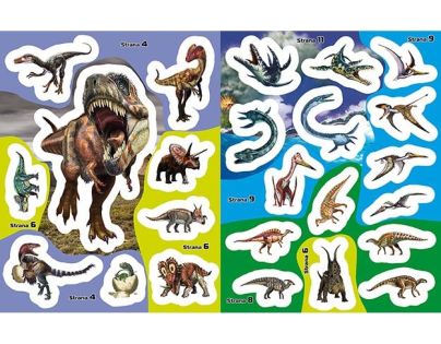 Jiří Models Dolep si svítící samolepky Dinosauři