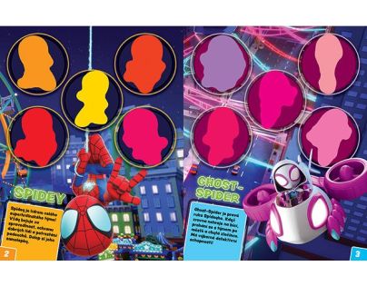 Jiří Models Dolep si svítící samolepky Spidey