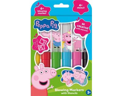 JIRI MODELS Foukací fixy Prasátko Peppa JIRI MODELS Foukací fixy Prasátko Peppa