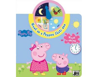 Jiri Models Peppa pig Kniha Části dne