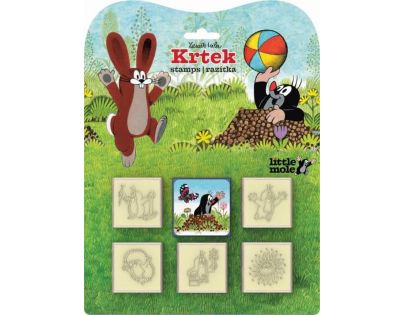 Jiří Models Krteček Razítka 5+1 Krtek a zajíc