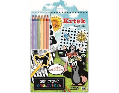 Jiří Models Krteček Sametové omalovánky Krtek