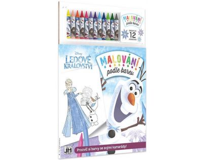 Jiri Models Ledové království Malování dle barev Vánoce Olaf