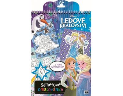 Jiri Models Ledové království Sametové omalovánky