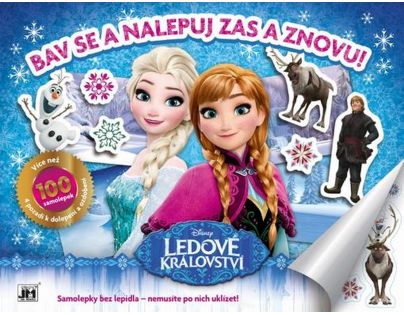 Jiří Models Ledové království Samolepkové album Frozen