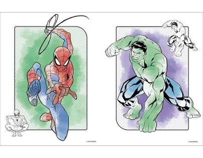 Jiri Models Maluj vodou A4 Marvel