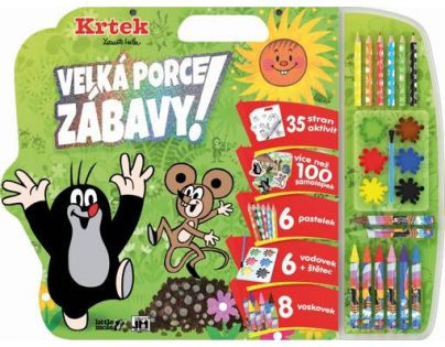 Jiri Models Mega omalovánový set Krtek