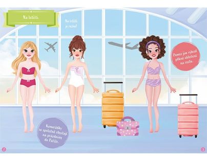 Jiří Models Moje první oblečkování Nejlepší kamarádky Na prázdninách