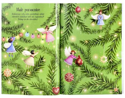 Jiri Models Moje první samolepkování Třpytivé Vánoce