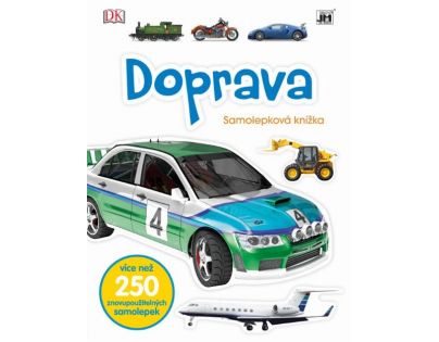 Jiri Models Naučné samolepkové knížky Doprava