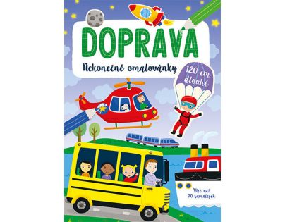 Jiri Models Nekonečné omalovánky Doprava