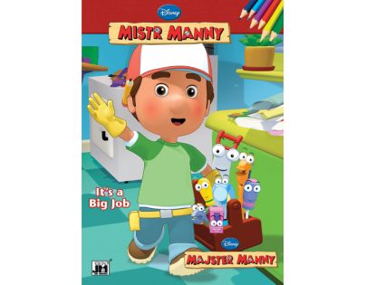 ri Models Handy Manny Licence Omalovánky A4 Mistr Manny