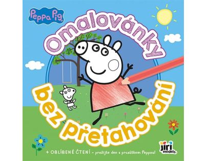 Jiri Models Omalovánky bez přetahování Prasátko Peppa