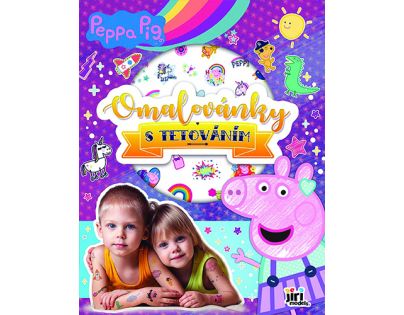 Jiri Models Omalovánky s tetováním Peppa Pig