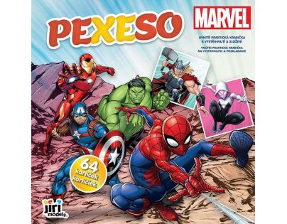 Jiri Models Pexeso v sešitu Marvel