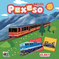 Jiří Models Pexeso v sešitu Vlaky