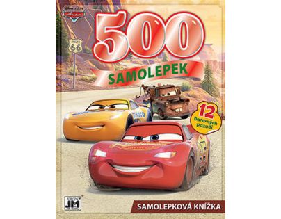 Jiri Models Samolepková knížka 500 dílků Auta