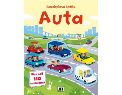 Jiri Models Samolepková knížka Auta 110 samolepek
