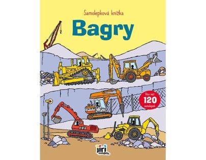 Jiří Models Samolepková knížka Bagry