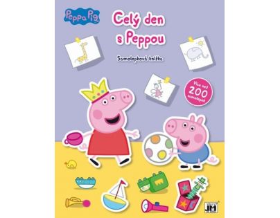 Jiri Models Samolepková knížka Celý den s Peppou