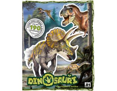 Jiri Models Samolepková knížka Dino
