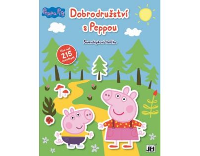 Jiri Models Samolepková knížka Dobrodružství s Peppou