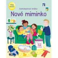 Jiří Models Samolepková knížka Nové miminko