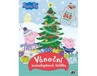 Jiri Models Samolepková knížka Vánoce s Peppou Pig