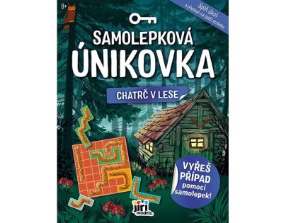 Jiří Models Samolepková únikovka Chatrč v lese