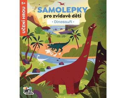 Jiří Models Samolepky pro zvídavé děti Dinosauři