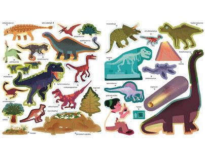 Jiří Models Samolepky pro zvídavé děti Dinosauři