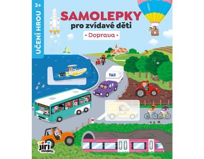 Jiří Models Samolepky pro zvídavé děti Doprava