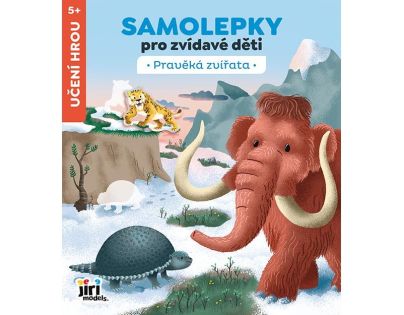 Jiří Models Samolepky pro zvídavé děti Pravěká zvířata