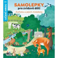 Jiří Models Samolepky pro zvídavé děti Zvířata a jejich mláďata